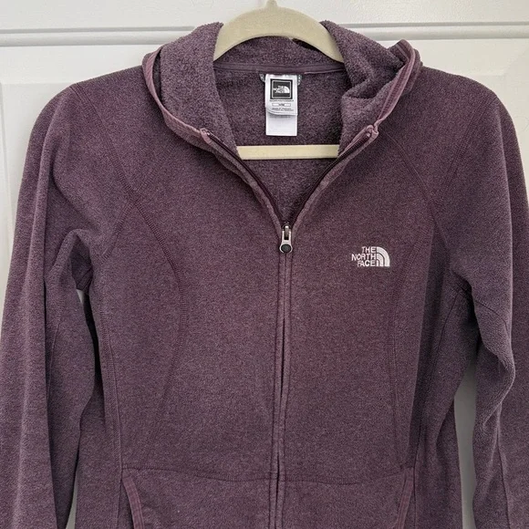 The North Face Women's TKA 100 Grape Fleece Full Zip Hoodie - Size Medium - Picture 12 of 12